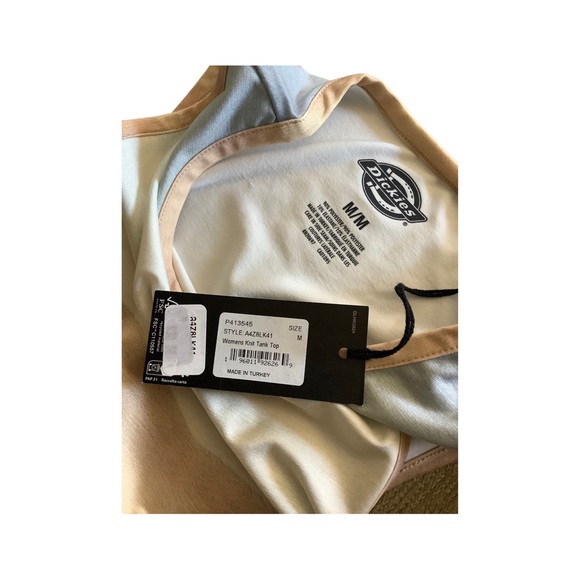 Horse Print Western Chic Dickies Tank Top NWT - Picture 5 of 5